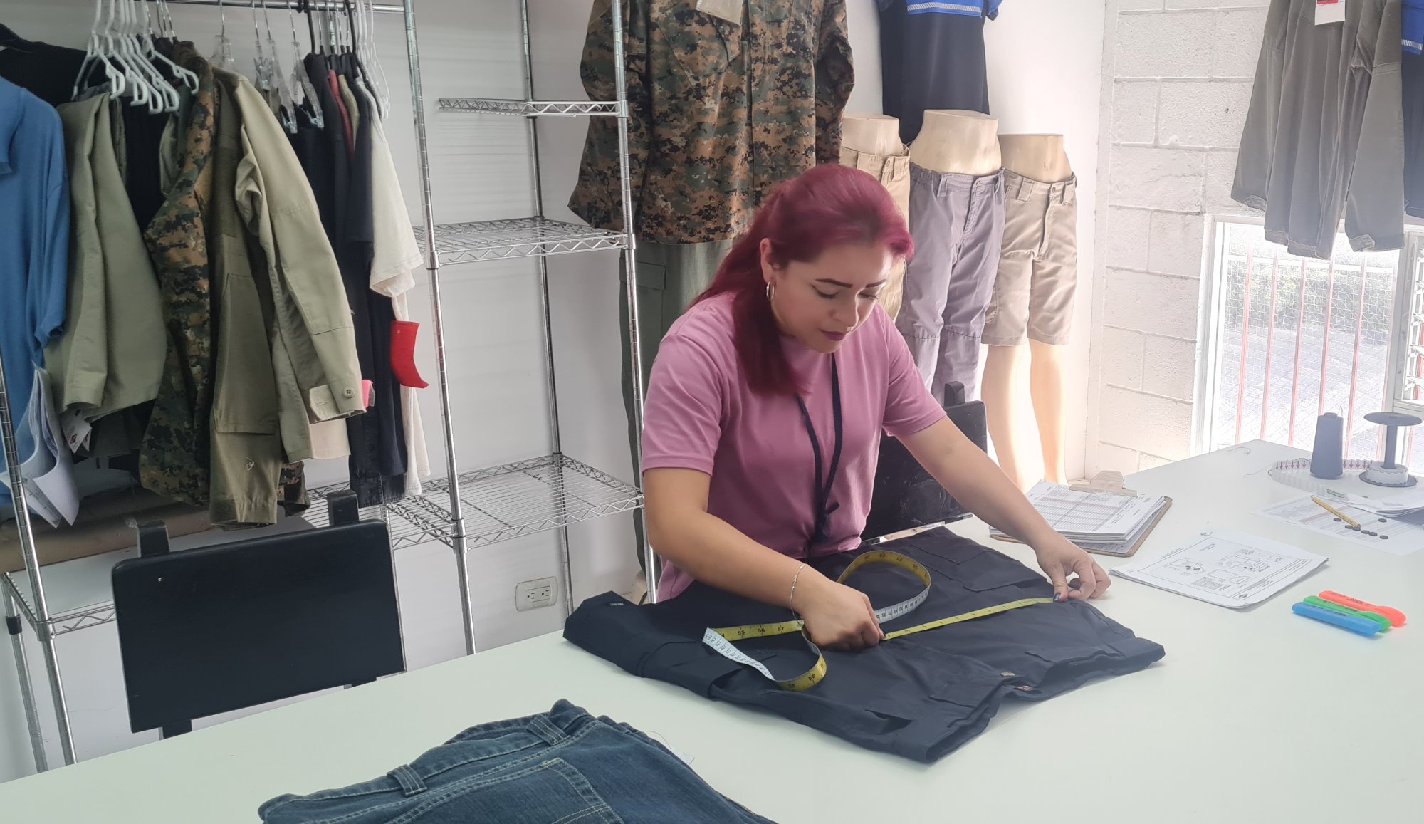 Control de calidad en planta CAGTEX Guatemala